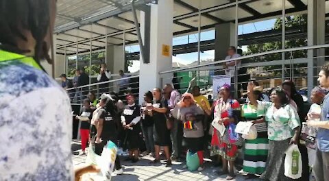 SOUTH AFRICA - Cape Town - Unite Behind Protest at NPA (Video) (qP3)