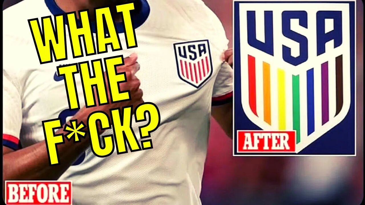 US Men's Soccer Team Wearing GAY PRIDE Colors Instead Of Red, White, And Blue For World Cup