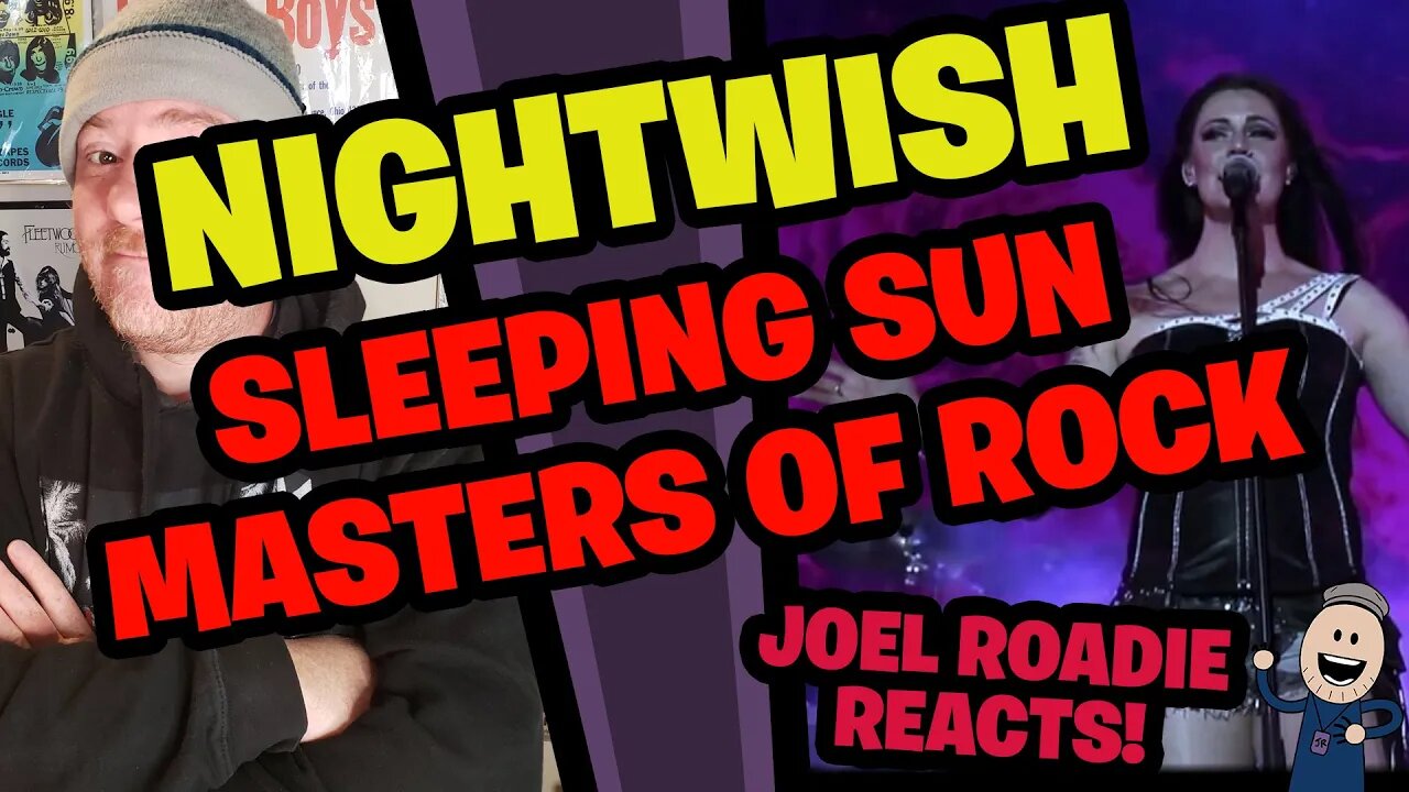 Nightwish | Sleeping Sun (Vizovice Masters of Rock) - Roadie Reacts