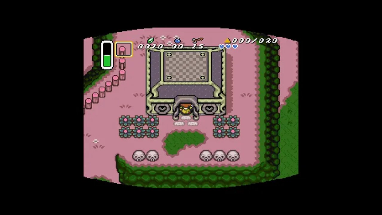 A Link To The Past Randomizer (ALTTPR) - Inverted Entrance Shuffle Triforce Hunt