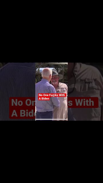 Biden on Hot Mic “No One Fu@ks With A Biden” #shorts #biden #hurricaneian #florida #cornpop