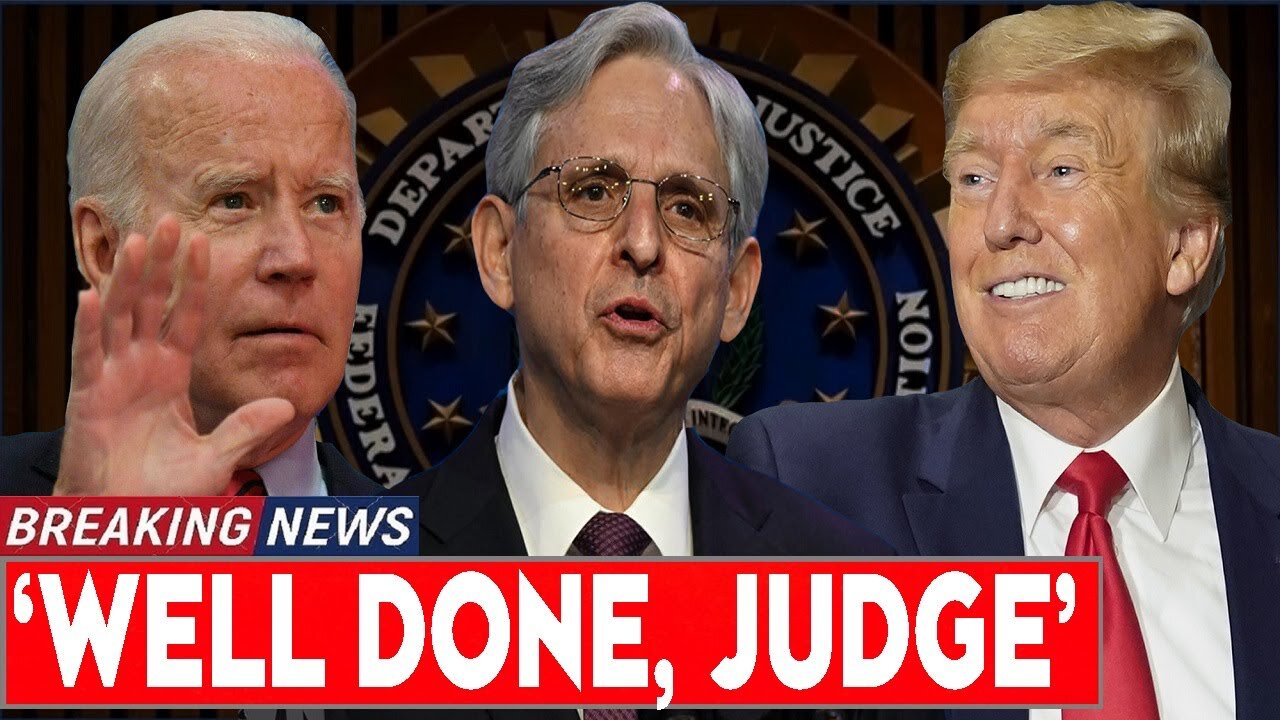 Trump BREAKS into Biden with SH0CKING win after Judge’s ‘special master’ intention…Garland MOCKED