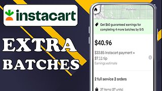 HOW TO GET MORE BATCHES ON INSTACART