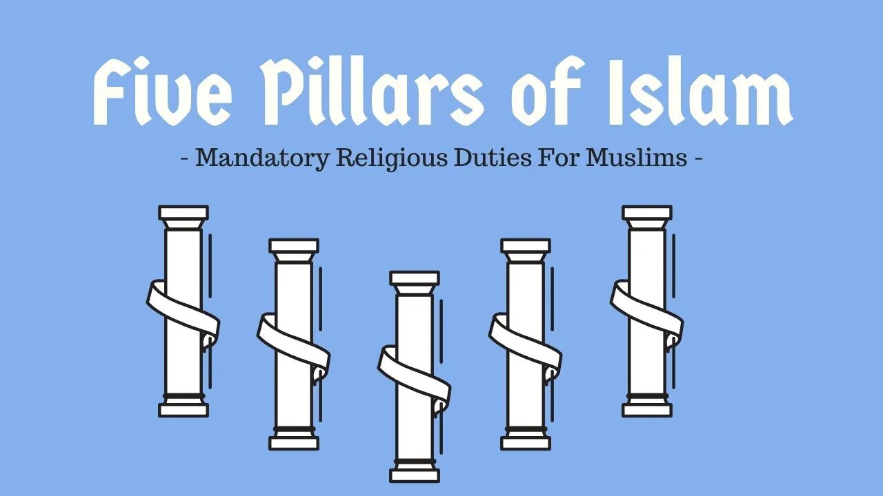 Islam is Based on Five Mandatory Foundations or Pillars