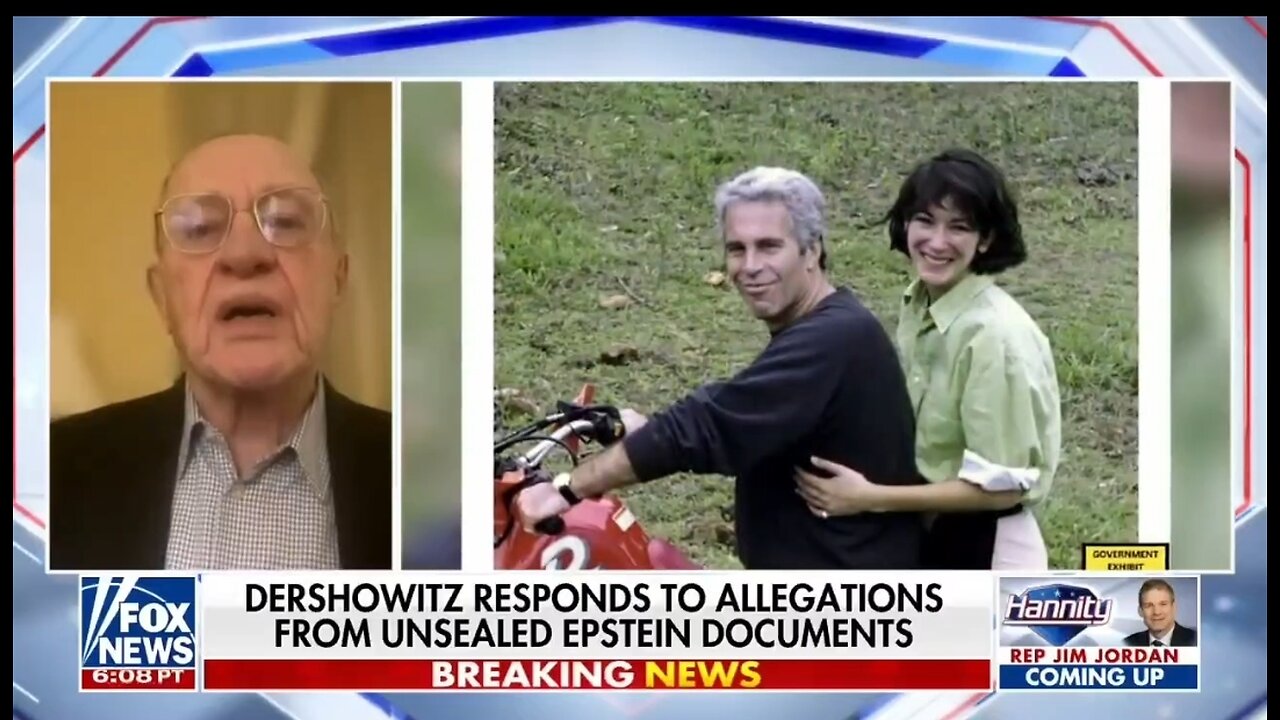Alan Dershowitz Defends His Name After Jeffrey Epstein Docs Revealed