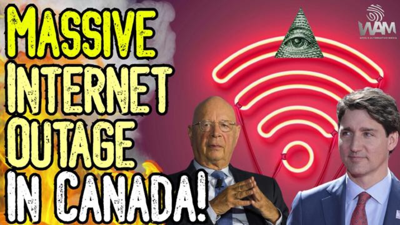 MASSIVE INTERNET OUTAGE IN CANADA! - BANK ACCOUNTS LOCKED! - JUST THE BEGINNING!