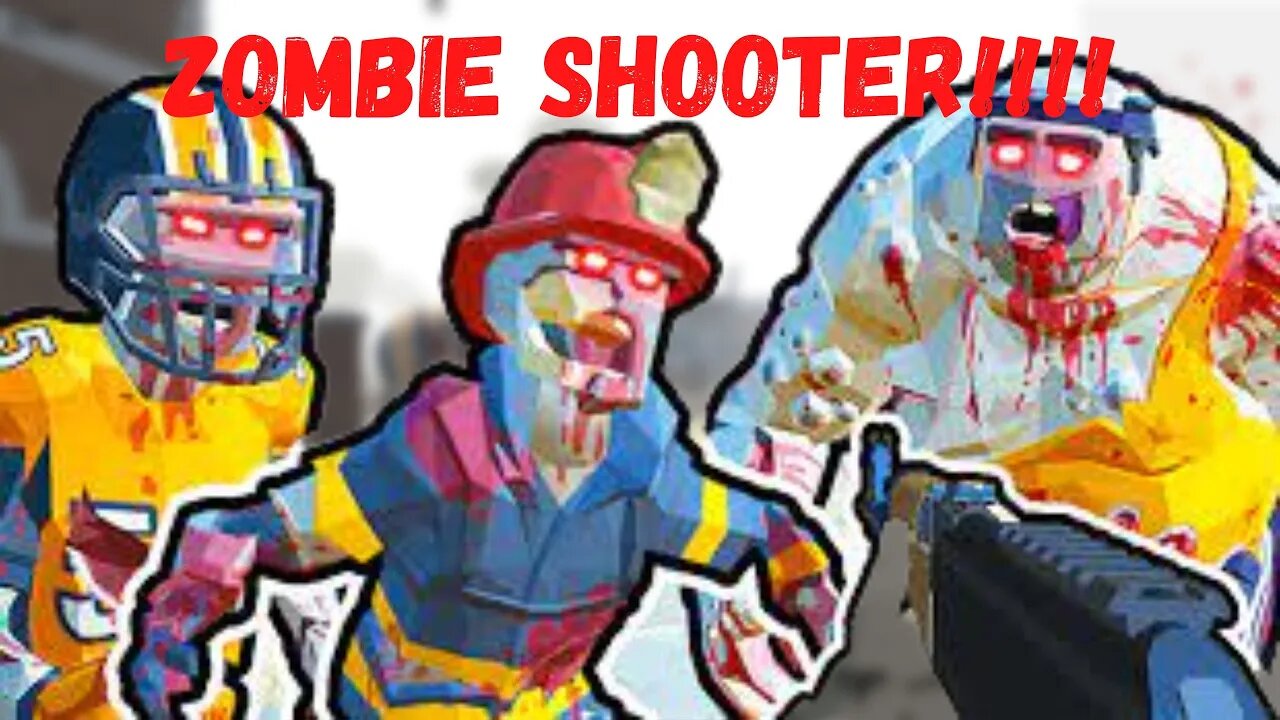 Zombie Shooter Gameplay (Not a retro game) | Crazy Games.