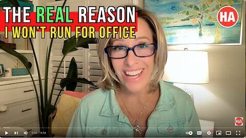 The REAL Reason I Won't Run for Office (Personal Story)