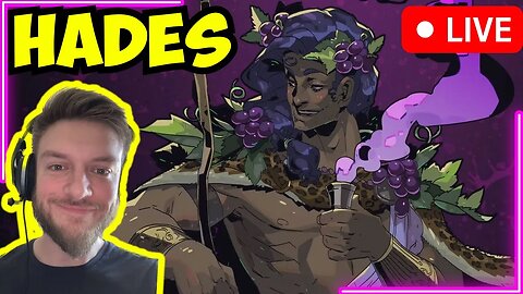 Playing Hades and just having a great time