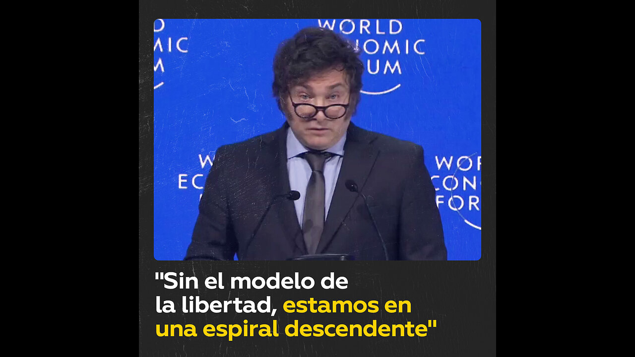 "Sin el modelo de la libertad, estamos en una espiral descendente"