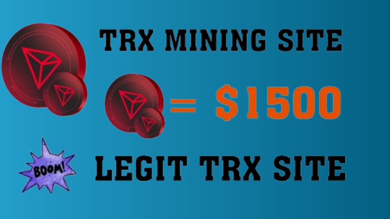🎉Grand New🎉 BEST BEST TRX MINING SITE || LONG-TERM LEGIT TRX EARNING SITE