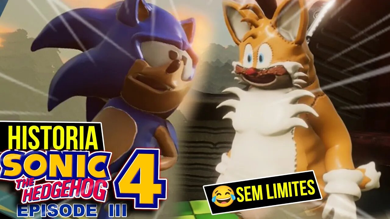 JOGO mais ENGRAÇADO do SONIC - Historia Sonic 4 Episodio 3d blast