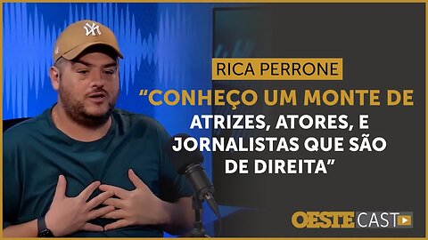 Rica Perrone fala sobre o pessoal de mídia que finge ser de esquerda para não perder o emprego | #oc