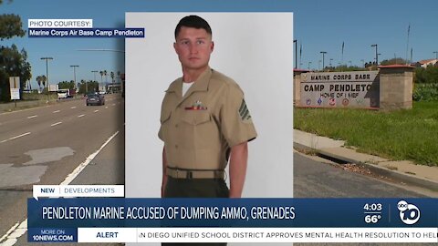 Camp Pendleton Marine accused of stealing ammo, dumping 12,000+ rounds and grenades