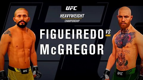 EA Sports UFC 4 Gameplay Conor McGregor vs Deiveson Figueiredo