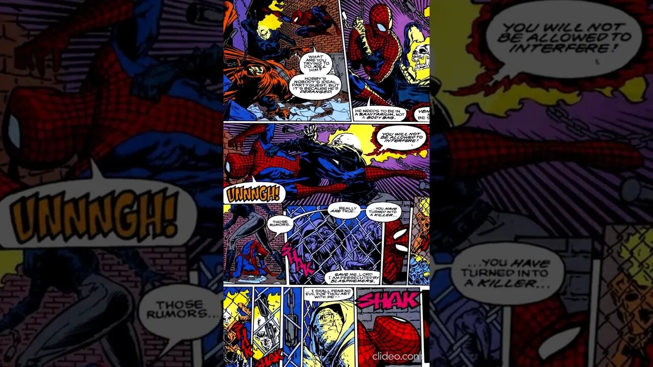Spider-Man VS Ghost Rider #spiderverse Tierra-11993