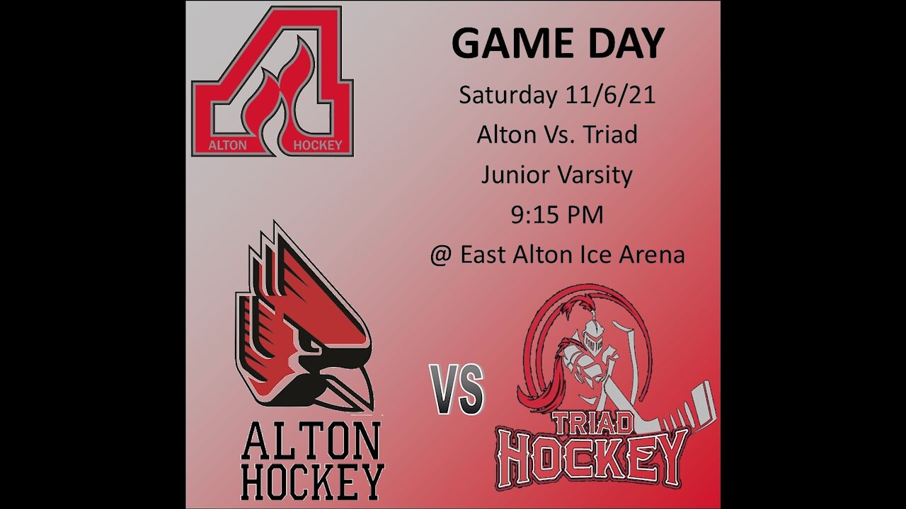 Alton JV Hockey Triad at Alton