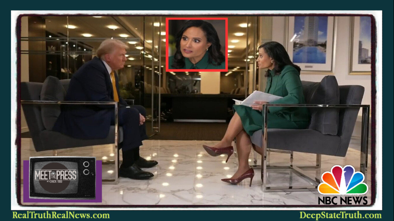 💬 EXCLUSIVE❗ President Trump Sits Down With Rude, Leftwing Hack Kristen Welker For His First Post-Election Appearance on Meet the Press