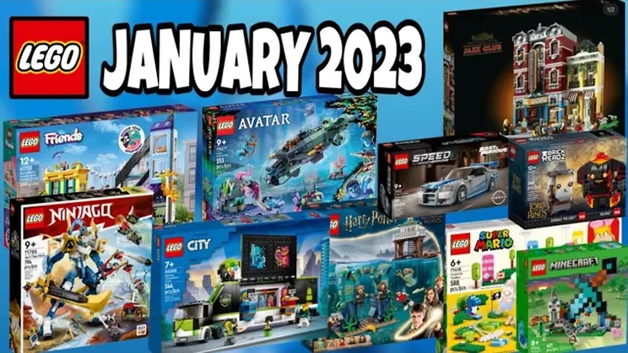 Every LEGO Set Releasing January 2023