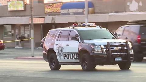 Las Vegas police officer shoots at marijuana dispensary burglary suspect