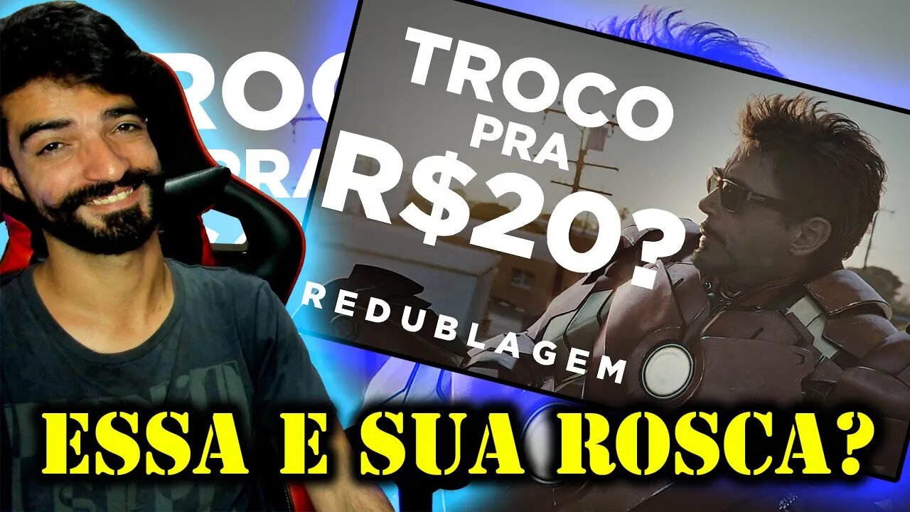 YERIK REACT - Homem de Ferro Retardado #4 (Paródia Redublagem)