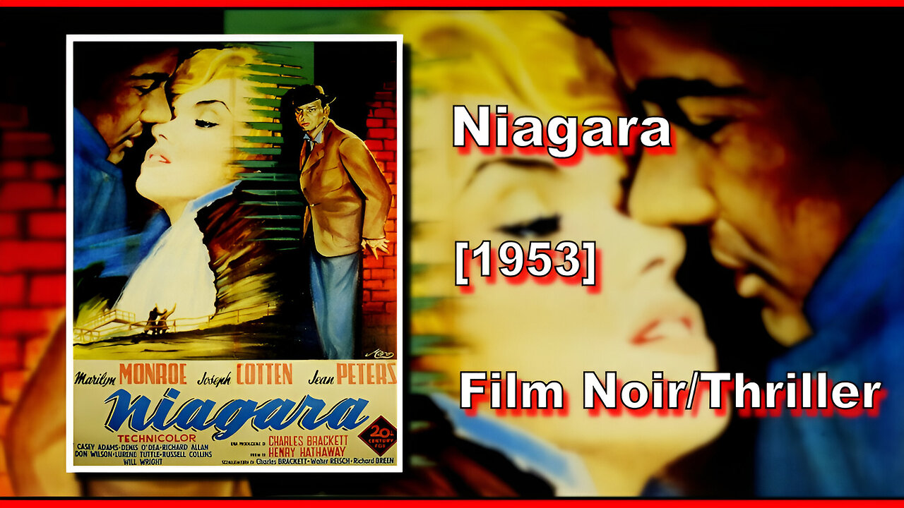 Niagara (1953) | FILM NOIR/THRILLER | FULL MOVIE