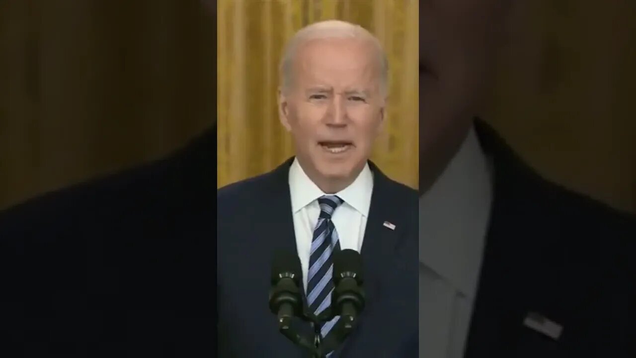 Biden 🥔 announces "additional strong sanctions" against Russia