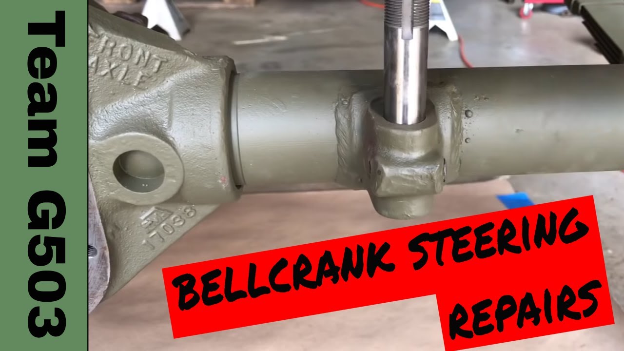 Willys MB or Ford GPW, Bellcrank Repair Kit Installation, Team G503