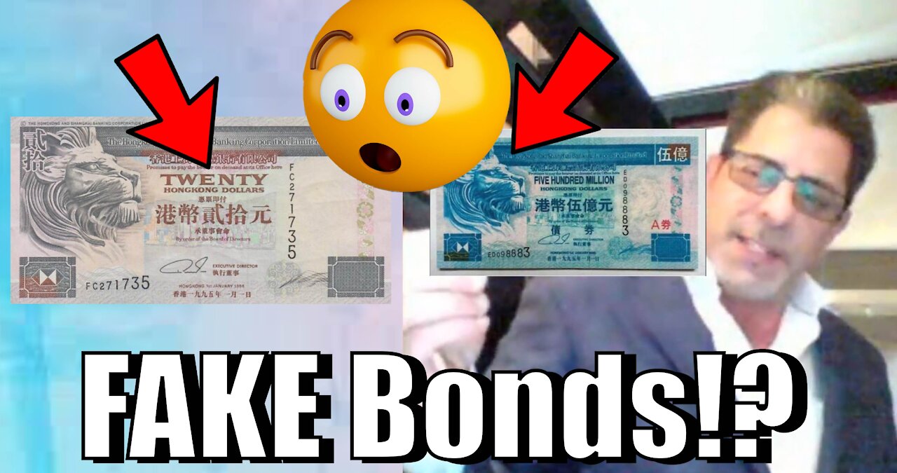 Are Rob Carbone's Chinese Bonds Fake!?