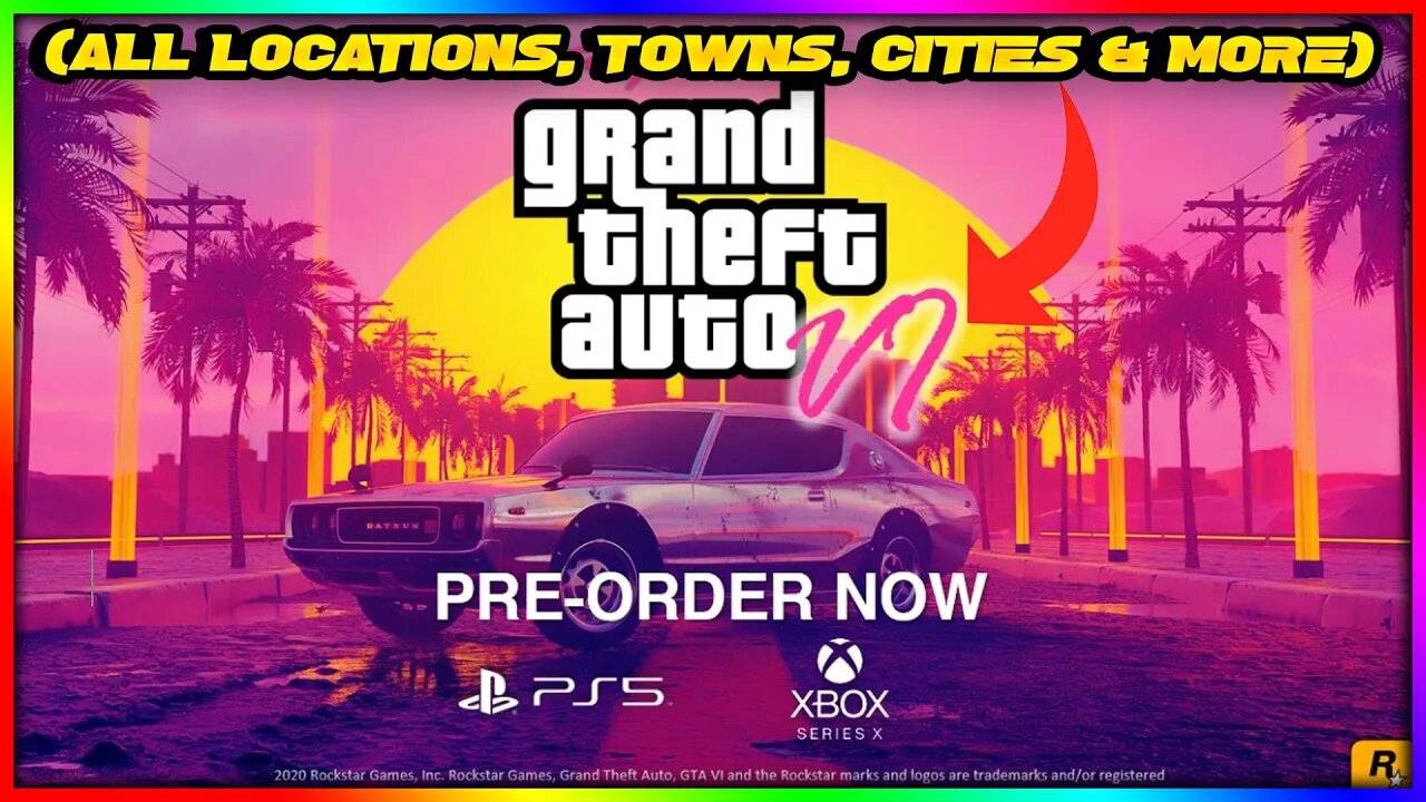 Game-Changing Discovery - The Updated GTA 6 Map You Need to See!