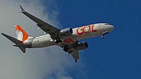 Boeing 737 MAX 8 PS-GPG coming from Rio de Janeiro to Fortaleza