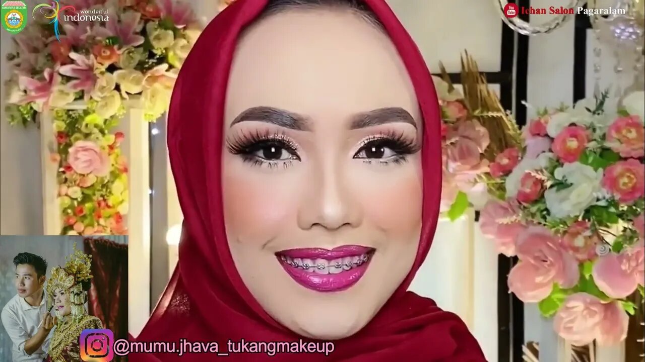 KOMPILASI HASIL MAKEUP PENGANTIN ADAT PALEMBANG OLEH MUMU JHAVA PAGARALAM \ MUA HITS KOTAMADYAH