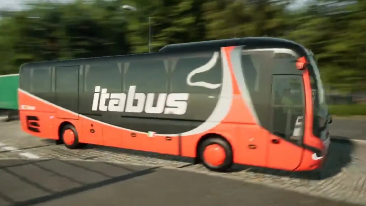 Man Lions Coach ITA bus Fernbus Simulator Gameplay