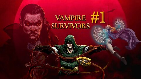 Vampire Survivors #1 | Poe | mad forest | secret character