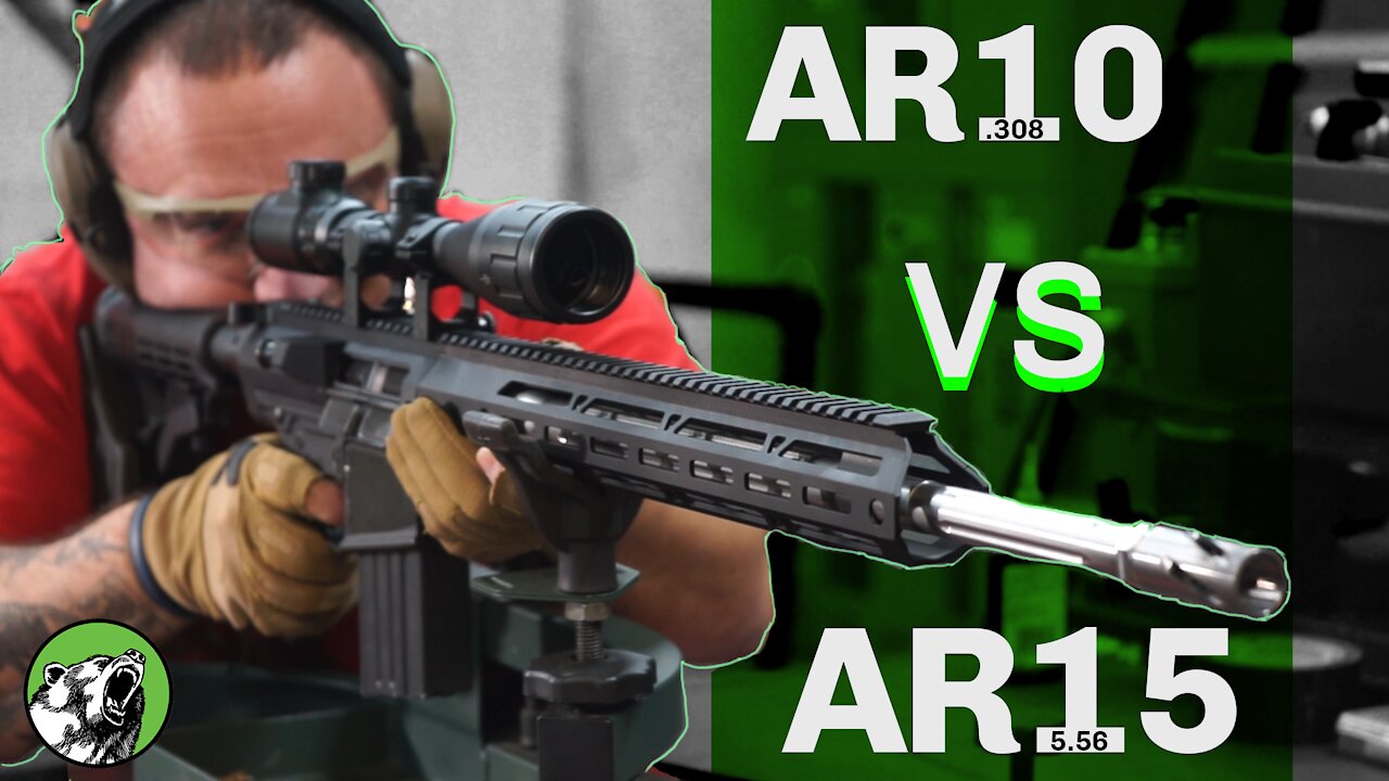 AR10 vs AR15 (5.56 vs.308): Differences, Weight, Compatibility, Ballistics, & More