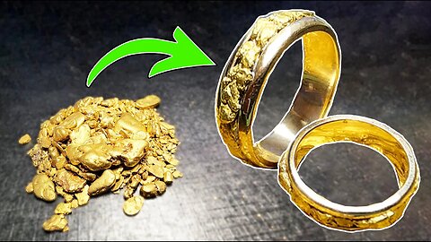 I Found Gold Then Turned It Into Wedding Rings!!