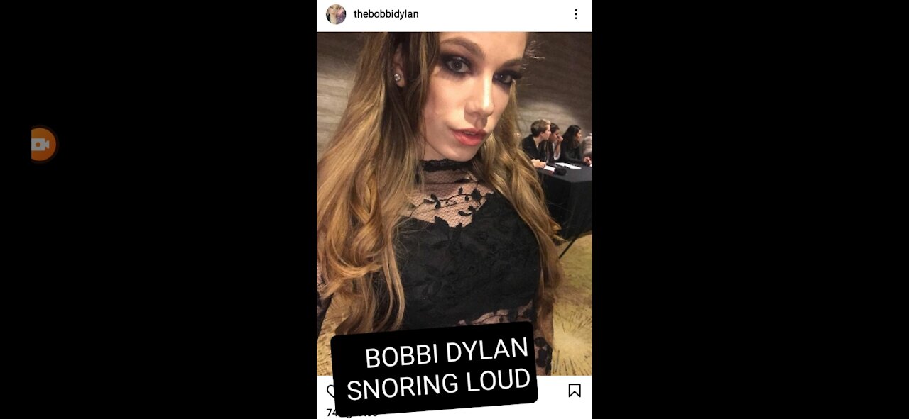 Streamers Asleep - Bobbi Dylan Snoring Part I