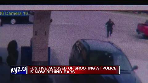 Police arrest man accused of shooting at officers