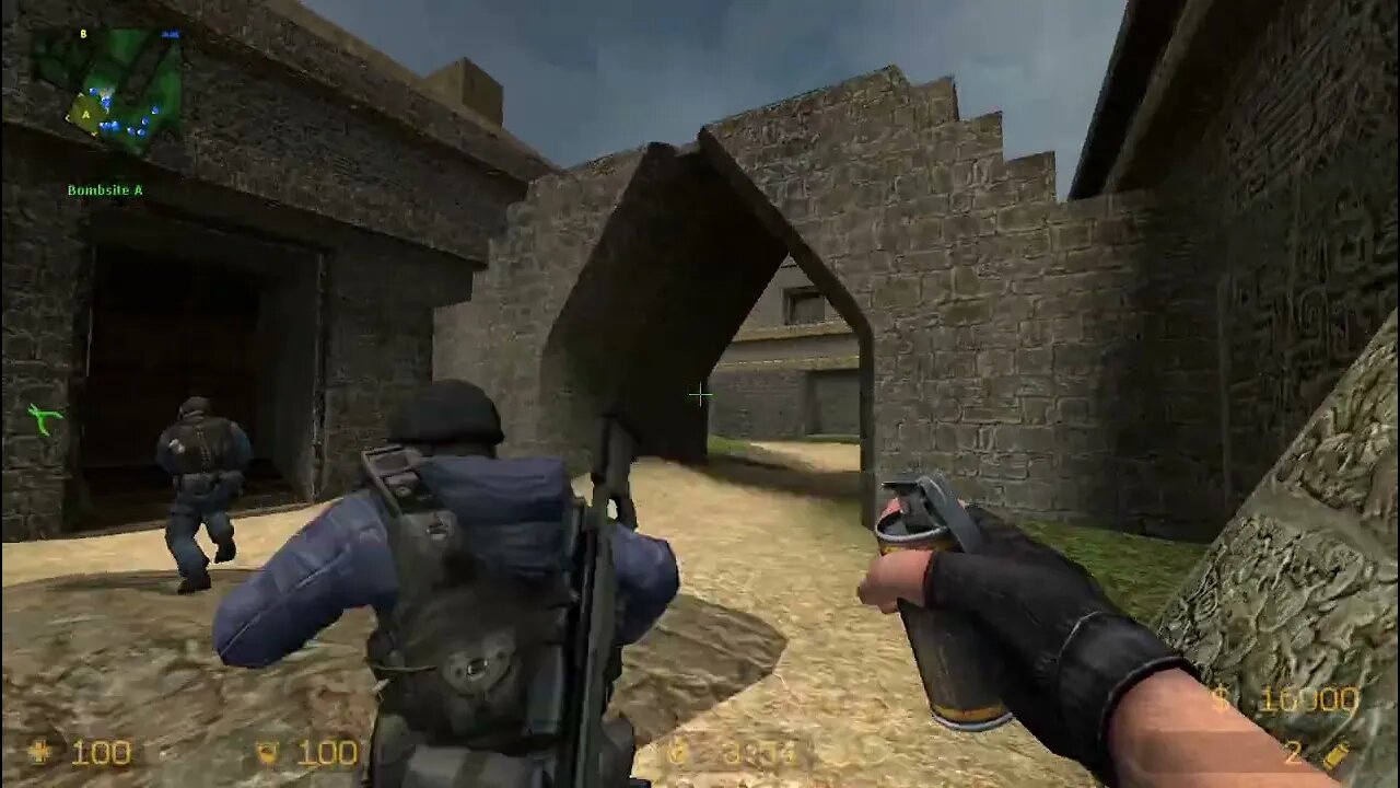 Counter Strike Source Aztec Bots #22 Only Sniper Rifles