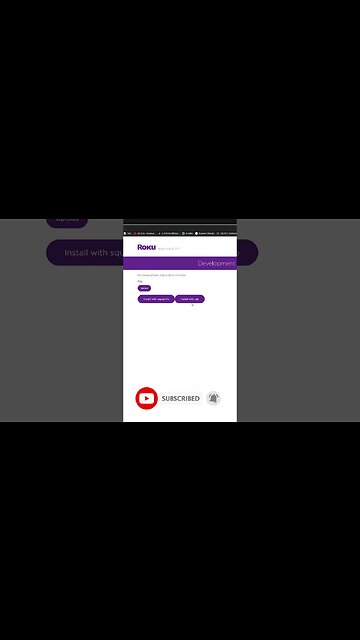 ROKU DEVELOPER MODE UNLOCK LOAD CUSTOM THIRD PARTY APPS #shortsvideo #shorts #short #roku #techtips