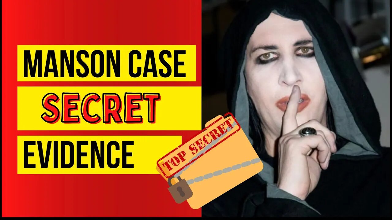 Marilyn Manson Cases: SECRET evidence