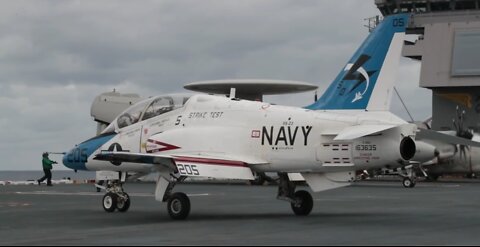 Testing of the T-45 Goshawk aircraft