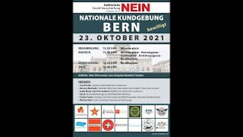 Nationale Kundgebung Bern - 23.10.21