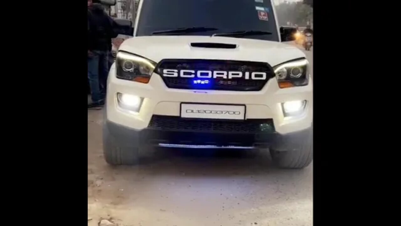 car mahindra scorpio modified,😱