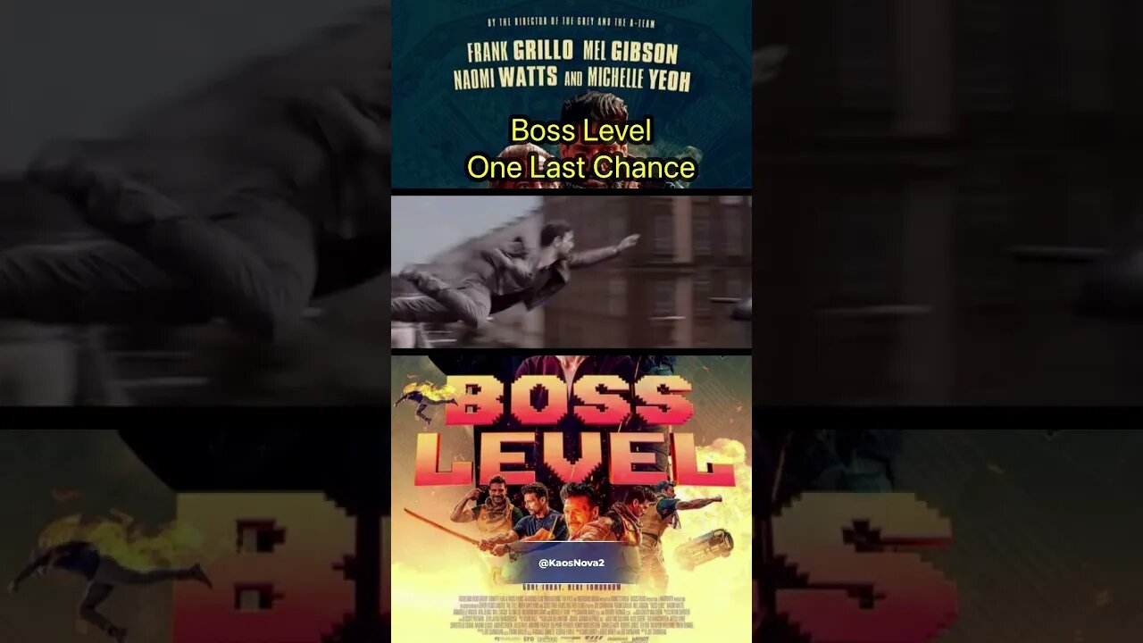 Boss Level Movie Clip : One Last Chance #kaosnova #alitaarmy #bosslevel #frankgrillo #melgibson