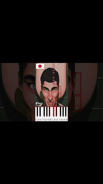 Skibidi Toilet made in 🇯🇵JAPAN (@musicoscinicos) - Octave Piano Tutorial