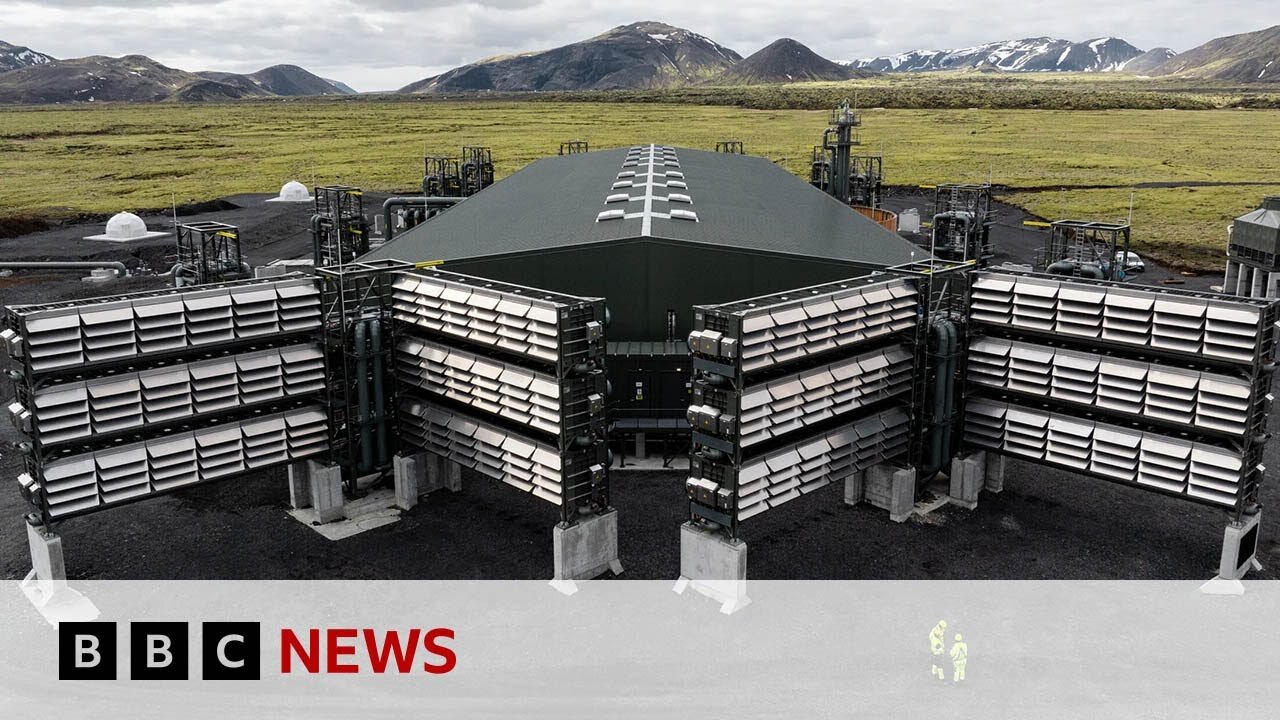 Inside the hidden carbon plant pulling CO2 from thin air | BBC News| RN ✅