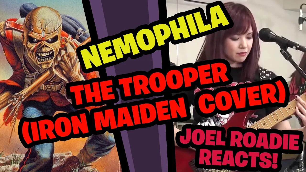 IRON MAIDEN / The Trooper [Cover by NEMOPHILA] - Roadie Reacts