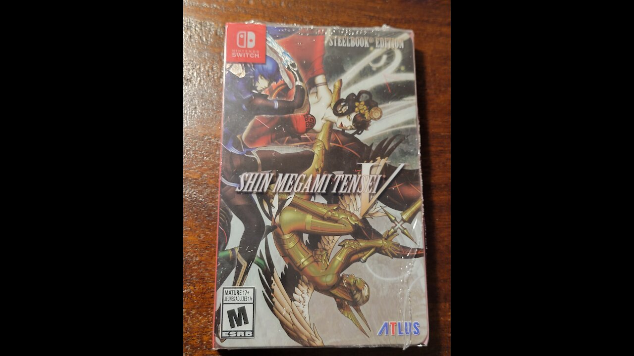 Shin Megami Tensei V Nintendo Switch Unboxing and Pickups