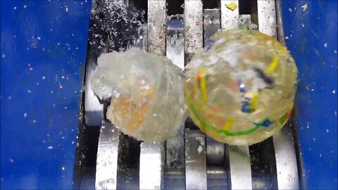 Shredding my bouncy balls